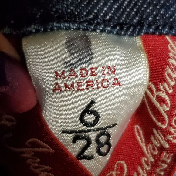 Lucky Brand Dark Wash Flare Leg Zoe Jean Size 6 - Picture 3 of 7